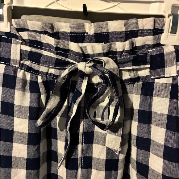 NWT Navy Linen Pants - Picture 5 of 7